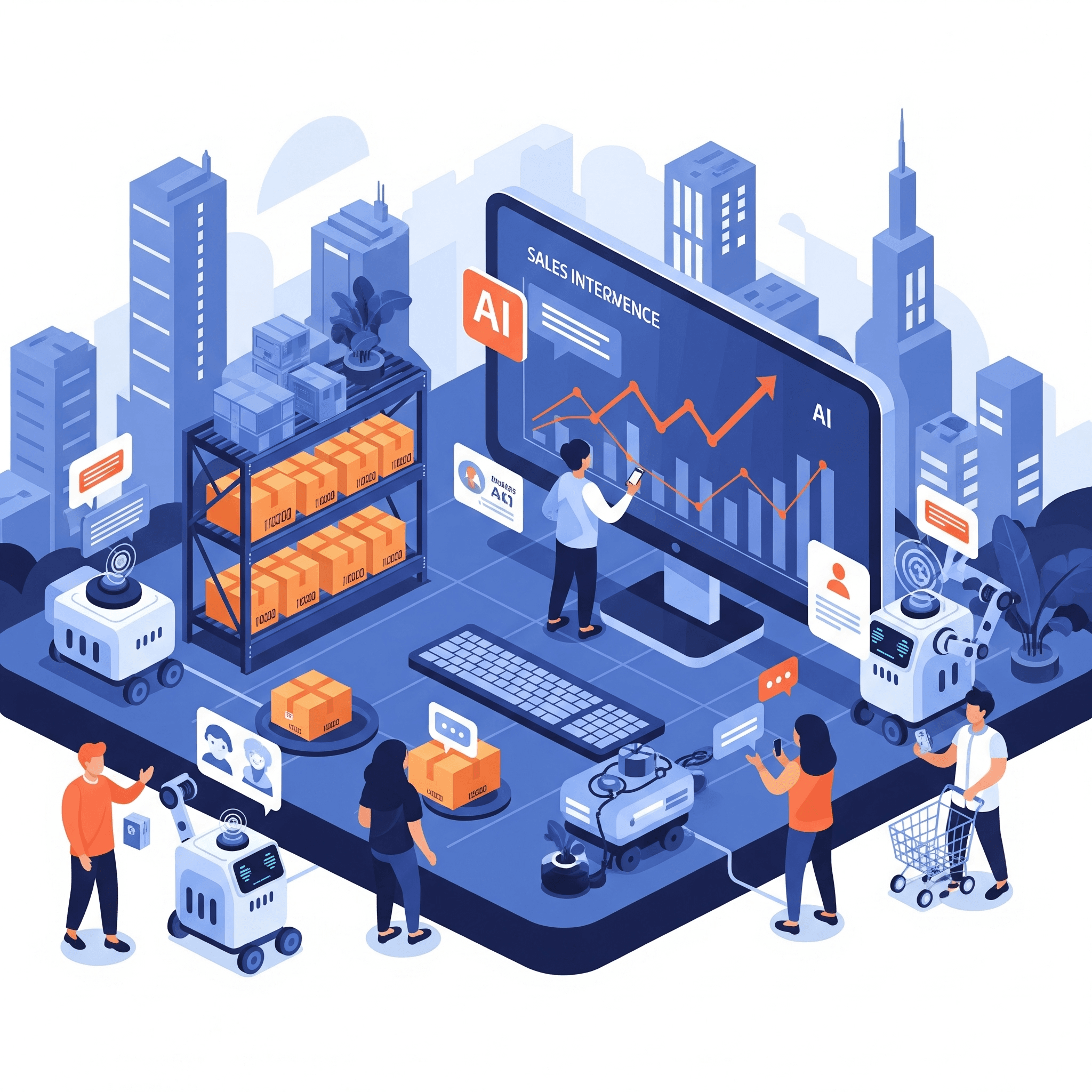 AI solutions for the E-commerce sector: Optimize revenue and operations