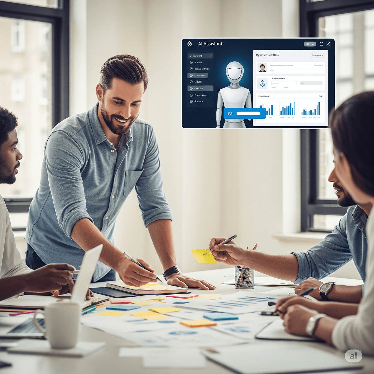 How do AI employees help businesses optimize their resources?