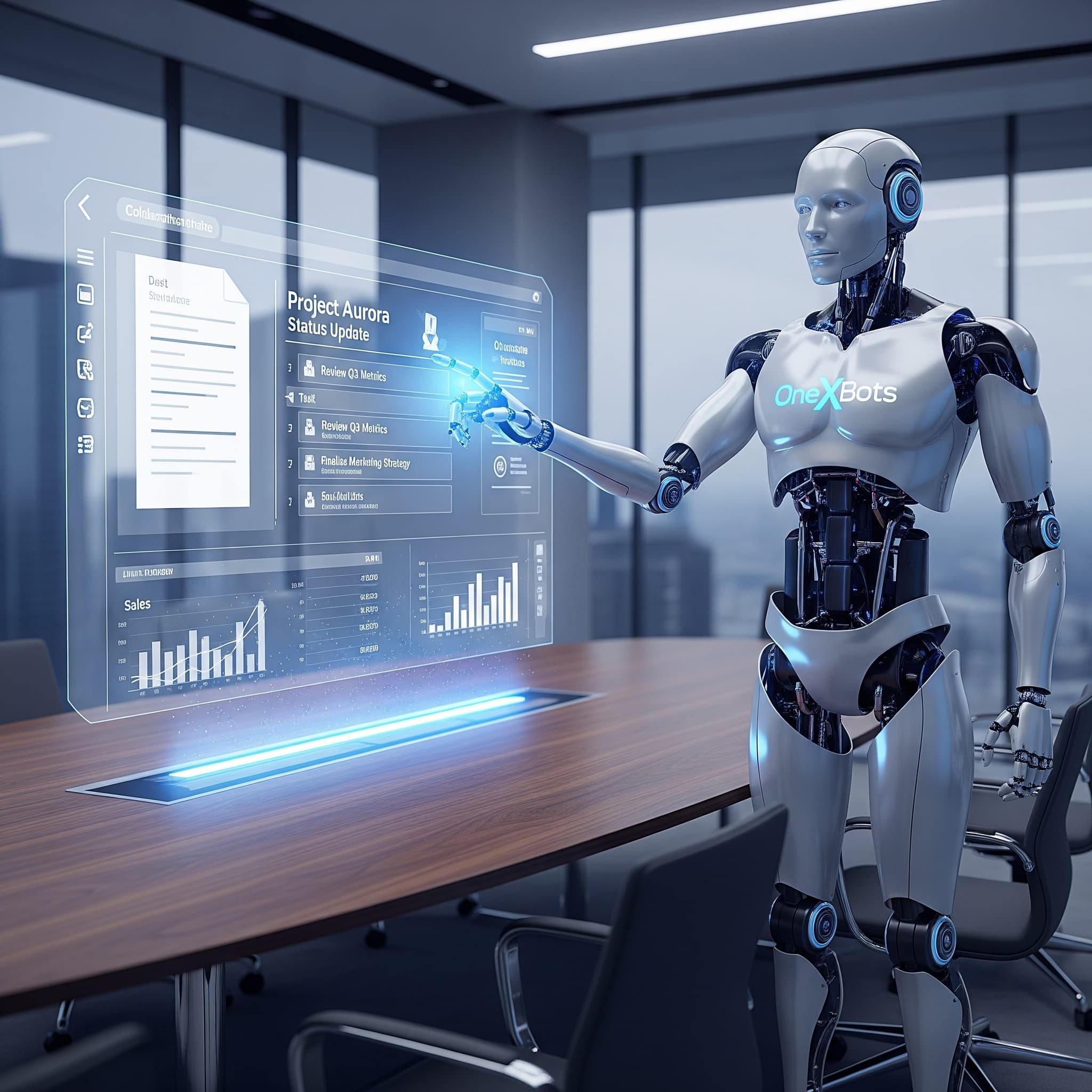 Work and Data Management with AI Staff: The Tireless Admin Assistant